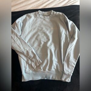 Sporty & Rich Light Blue Crewneck Sweatshirt